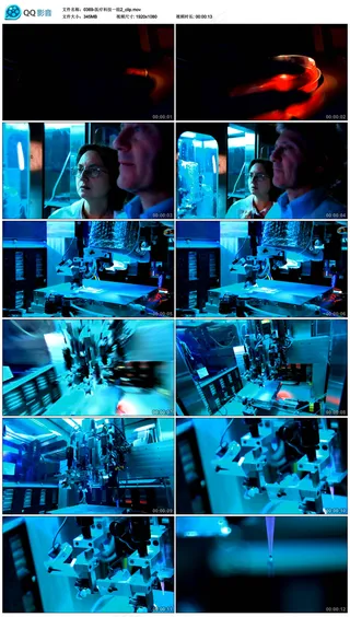 实拍高清医疗科技宣传片视频素材