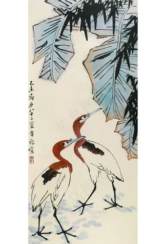 李苦禅作品图片