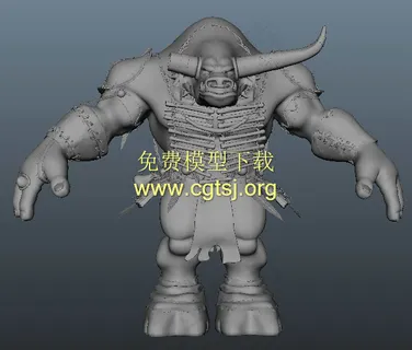 牛头人游戏模型