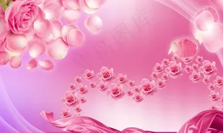 花瓣背景素材下载