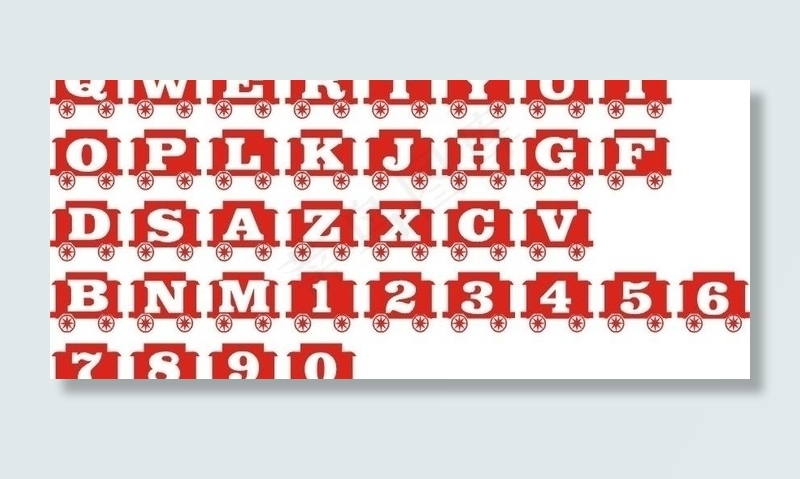 艺术字图片cdr矢量模版下载