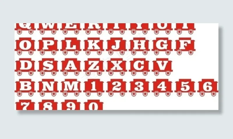 艺术字图片cdr矢量模版下载