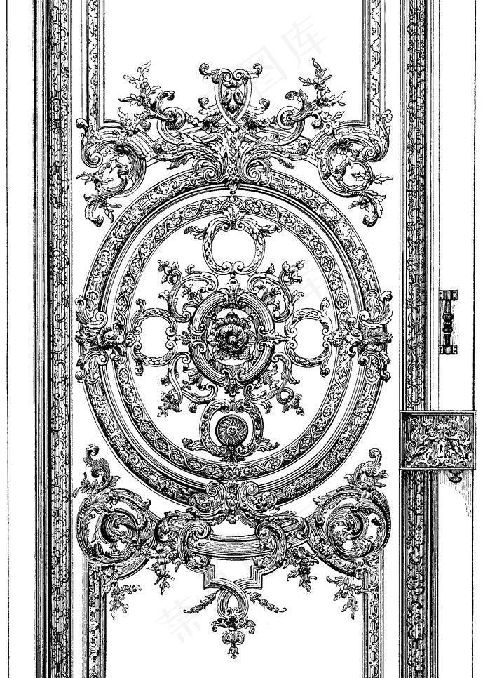 欧式经典花纹图片