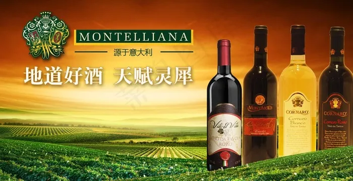 干红图片psd模版下载