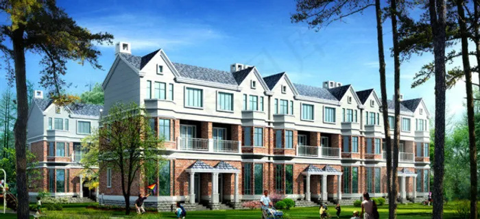 流光溢彩别致高档独栋建筑