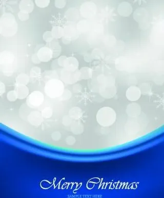 闪亮2014圣诞雪花背景矢量04