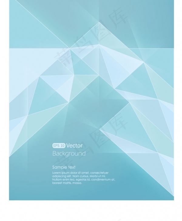 蓝色抽象背景素材