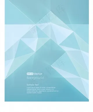 蓝色抽象背景素材