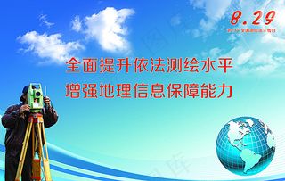 测绘法日宣传图片