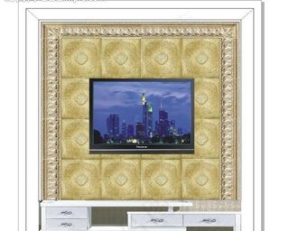 金色奢华电视背景图片