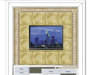 金色奢华电视背景图片