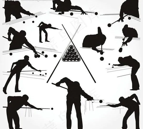 台球设计图片eps,ai矢量模版下载
