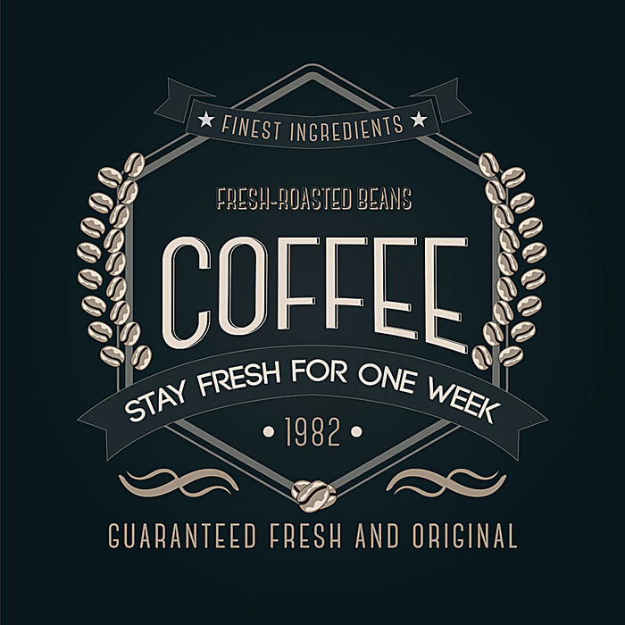 咖啡标签设计