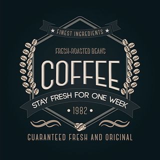 咖啡标签设计