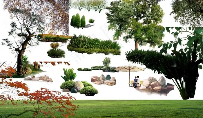 植物素材图片(3937X2519(DPI:100))psd模版下载