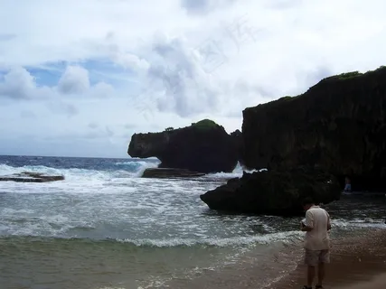 塞班岛 鳄鱼海滩图片 塞班岛 鳄鱼海滩图片