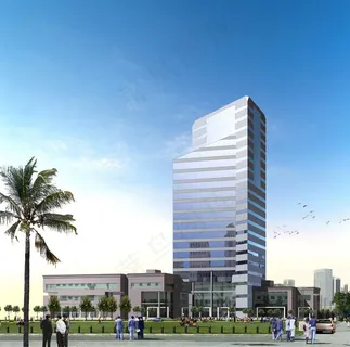 高层建筑效果图图片 高层建筑效果图图片