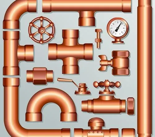 套管道部分向量03eps,ai矢量模版下载