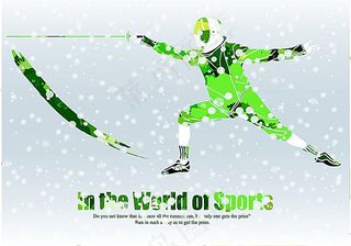 体育运动矢量素材