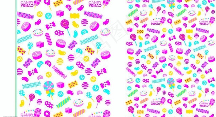 糖果矢量图图片eps,ai矢量模版下载