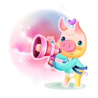 可愛豬Q版