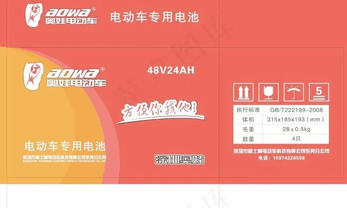 奥娃包装图片cdr矢量模版下载