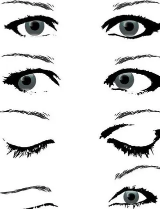 人的眼睛矢量素材包