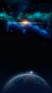 大气科技感企业邀请函年会贺卡H5背景