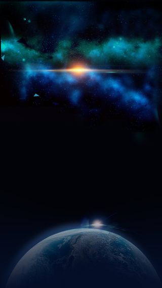 大气科技感企业邀请函年会贺卡H5背景