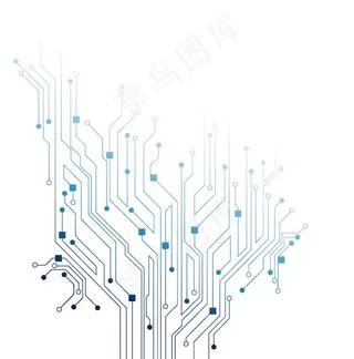 科技 平面线路图 设计