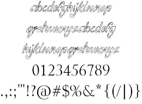 真菌沟壑狂欢的字体