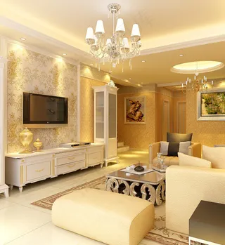 客厅3d模型免费下载