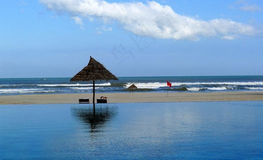 岘港海边风景图片