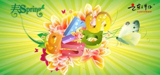春之色彩春季横幅