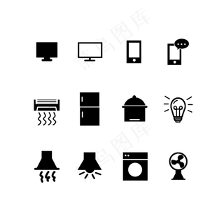 图标家用电器小家电图标家用电器小家电