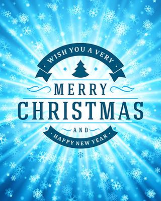 圣诞挂球与雪花