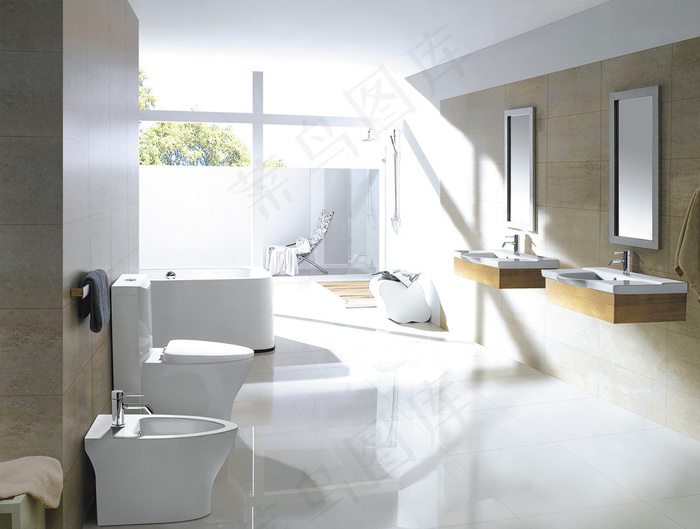 浴室效果图