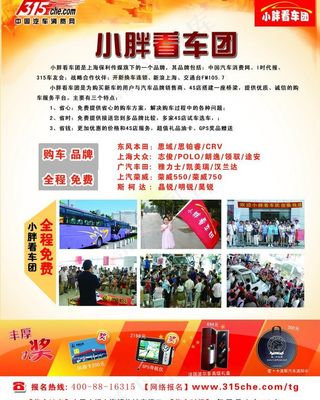 二手车看车团宣传图片