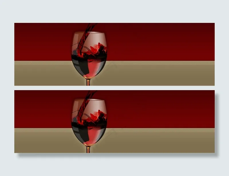 红酒广告html模板图片