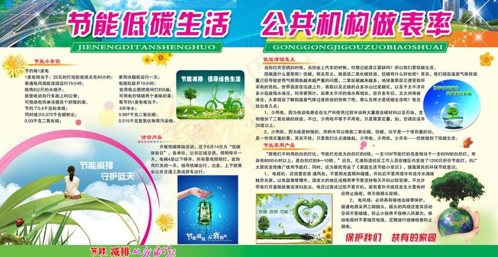 节能低碳图片(5726X3288(DPI:72))psd模版下载