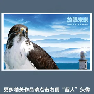 企业放眼未来海报