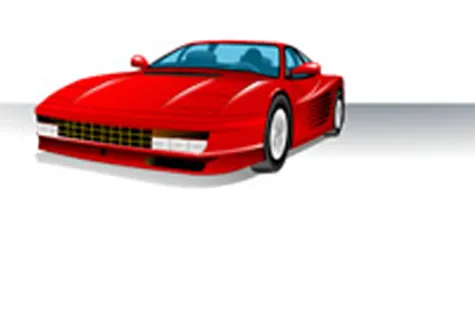 豪车跑动flash动画