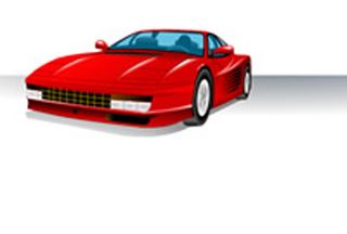 豪车跑动flash动画