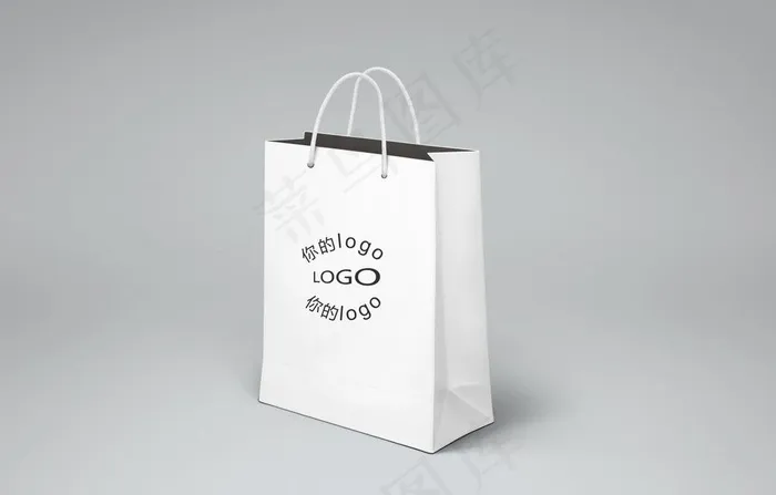 立体纸袋设计效果图片psd模版下载