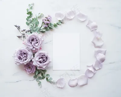 简约小清新文艺风插花静物摆拍背景