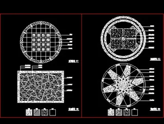 花街铺地、石材拼花、中式铺地-ca...