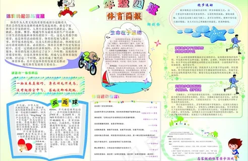 小学体育简报图片