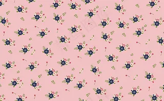 清新森系小碎花图图片