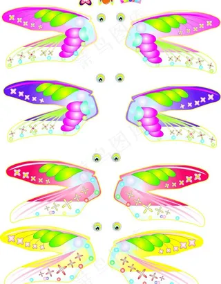 蜻蜓不干胶图片