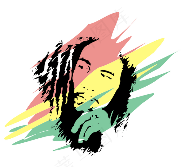 bob_marley_2 logo...cdr矢量模版下载